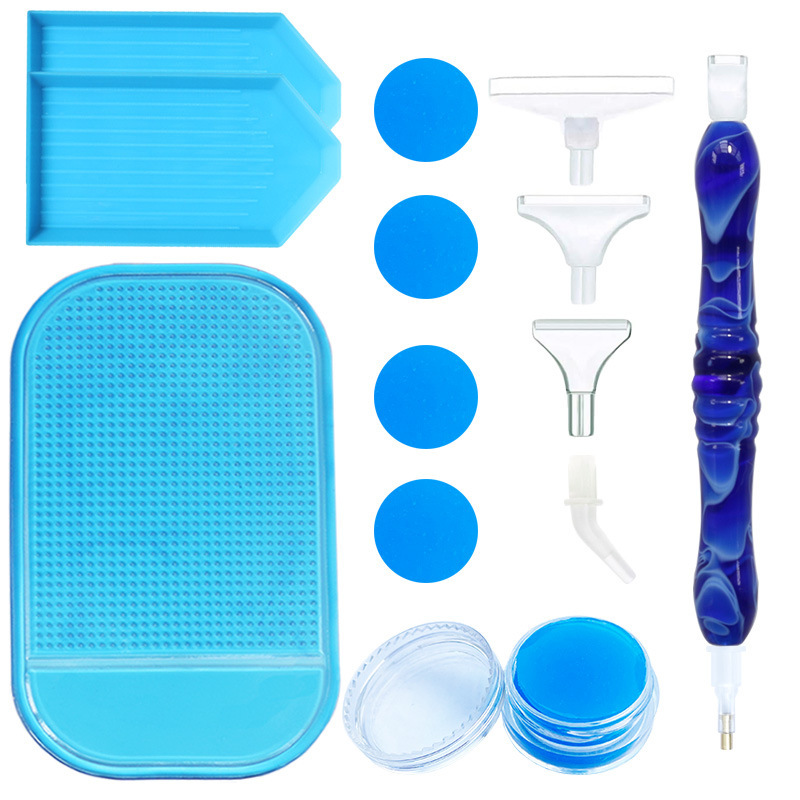 Resin Craft Kit - مجموعة أدوات جديدة للرسم بالألماس ثلاثي