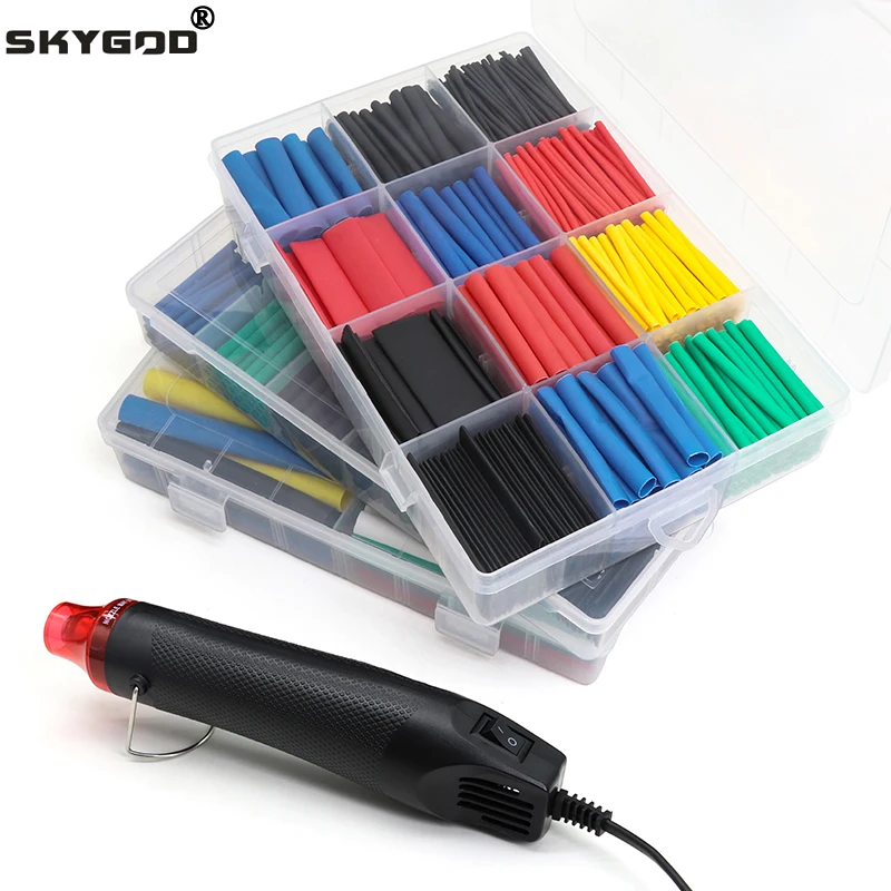 Heat Gun Small - 102-750 قطعة 2:1 أنبوب مقاوم للحرارة
