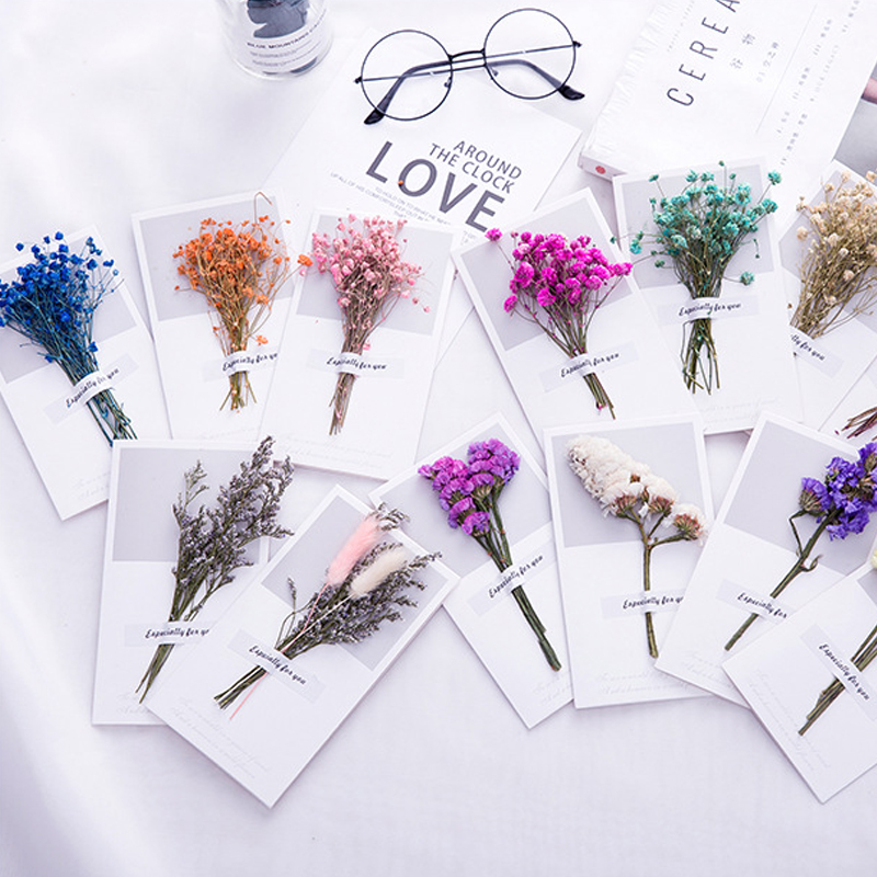 10 قطعة بطاقة هدية دعوات الزفا - مراجعة Dried Flower Bulk وسعره