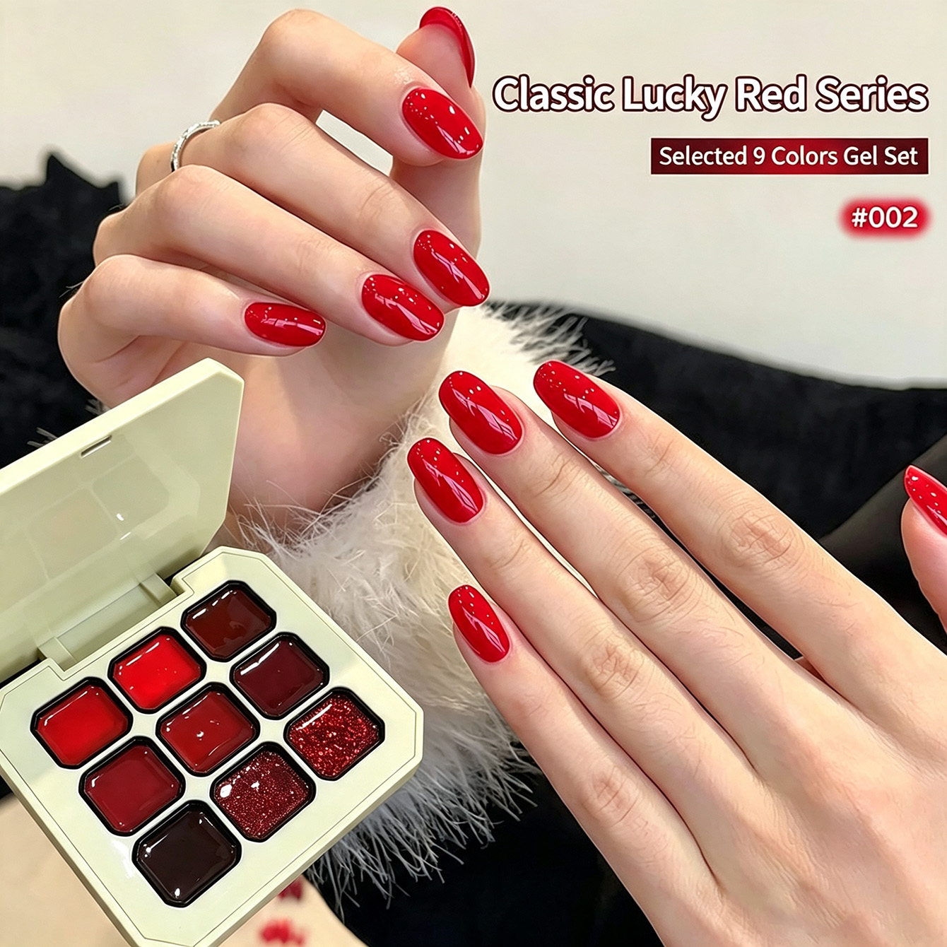 9 ألوان من جل الأظافر الكلاسيك - مراجعة Resin Glitter Pack وسعره